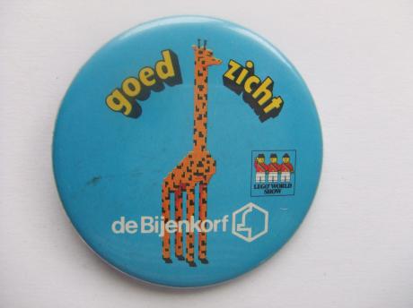 Giraf goed zicht Lego world show